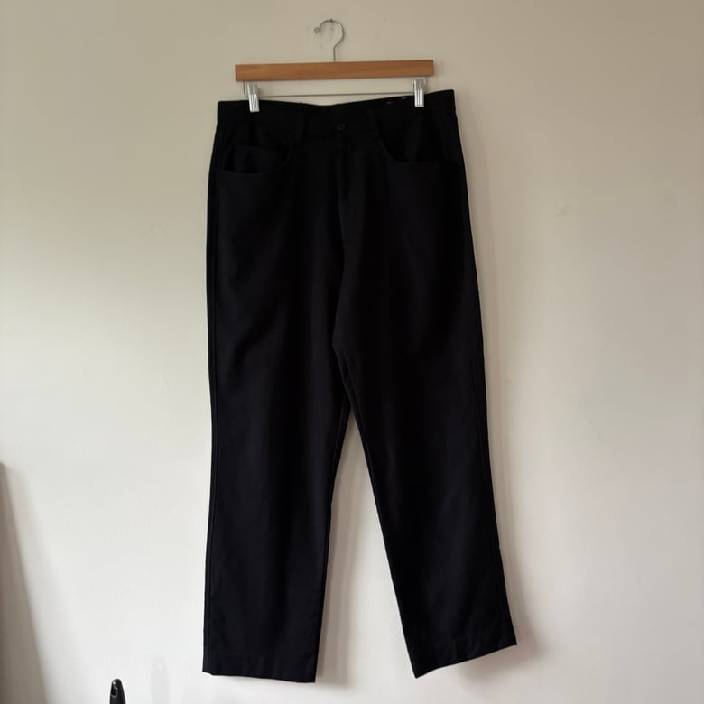 Image of Barneys New York Five Pocket Wool Pants