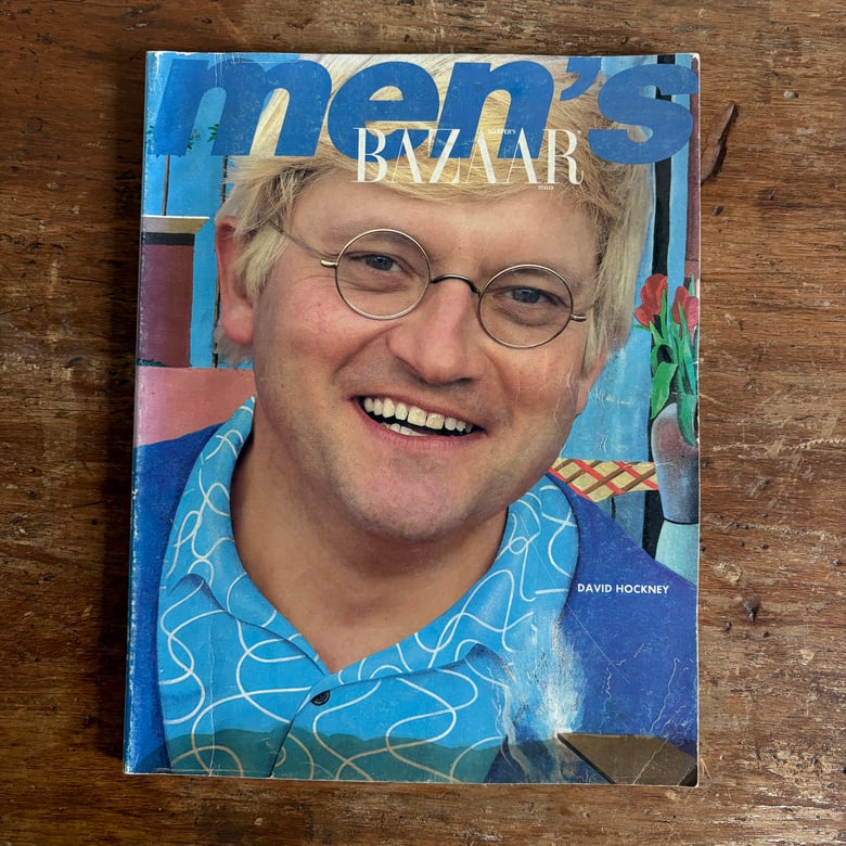 Image of Men's Harper's Bazaar Italia David Hockney Issue