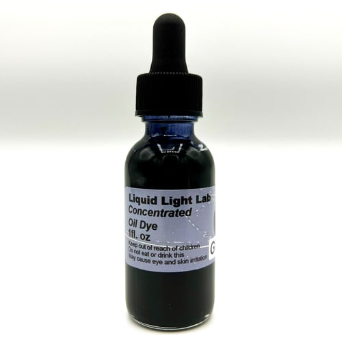 Image of NEW! - Graphite - Concentrated Oil Dye for Liquid Light Shows - 1 oz