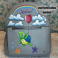 Image 5 of Tommy The Turtle Backpack