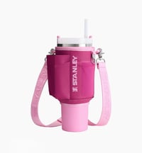 Image 1 of Stanley™️ THE ALL DAY 40 OZ QUENCHER CARRY-ALL | “Fuchsia”