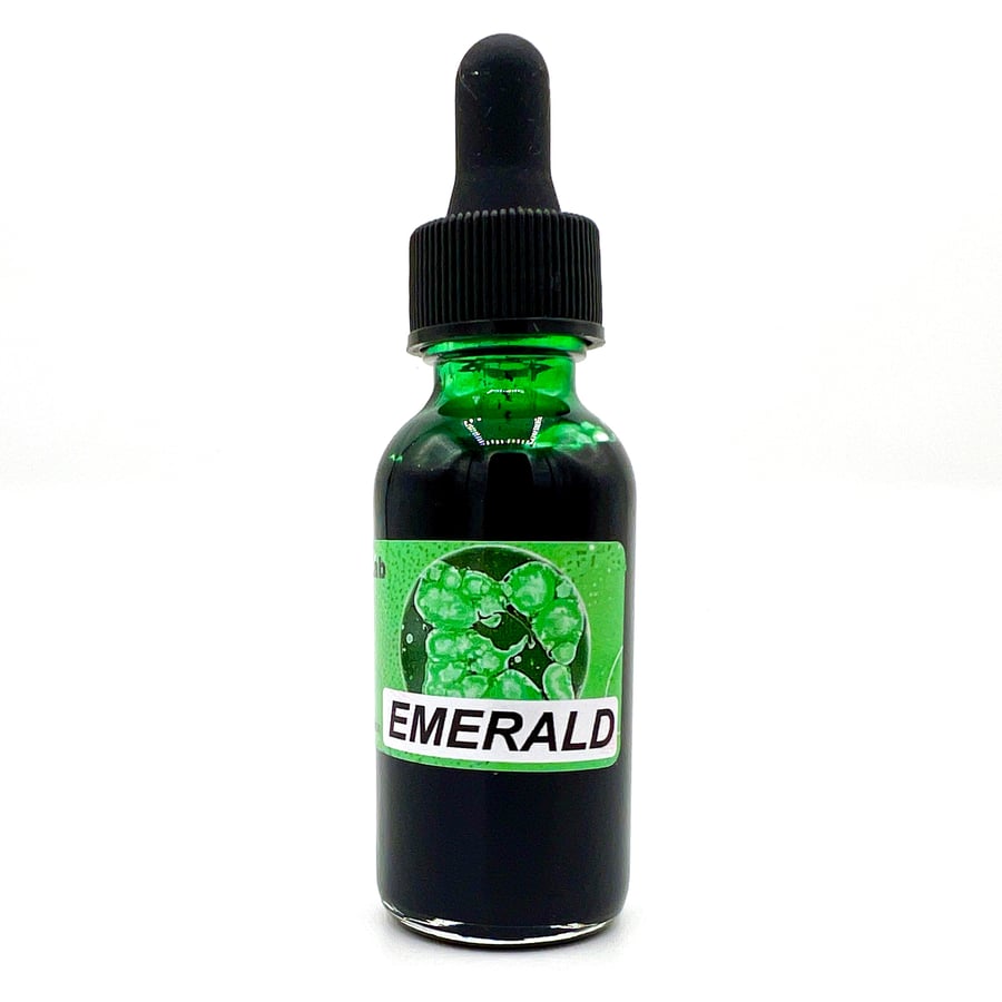 Image of NEW! - Emerald - Concentrated Oil Dye for Liquid Light Shows - 1 oz