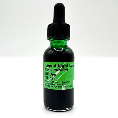 Image of NEW! - Emerald - Concentrated Oil Dye for Liquid Light Shows - 1 oz