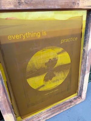 everything is practice - longsleeve shirt