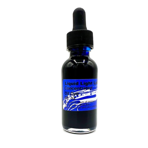 Image of NEW! - Cobalt - Concentrated Oil Dye for Liquid Light Shows - 1 oz