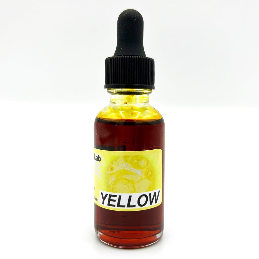 Image of Sunshine Yellow - Concentrated Oil Dye for Liquid Light Shows - 1 oz 