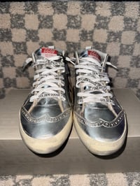 Image 2 of Golden Goose Midstar Metallic Silver