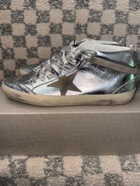 Image 4 of Golden Goose Midstar Metallic Silver