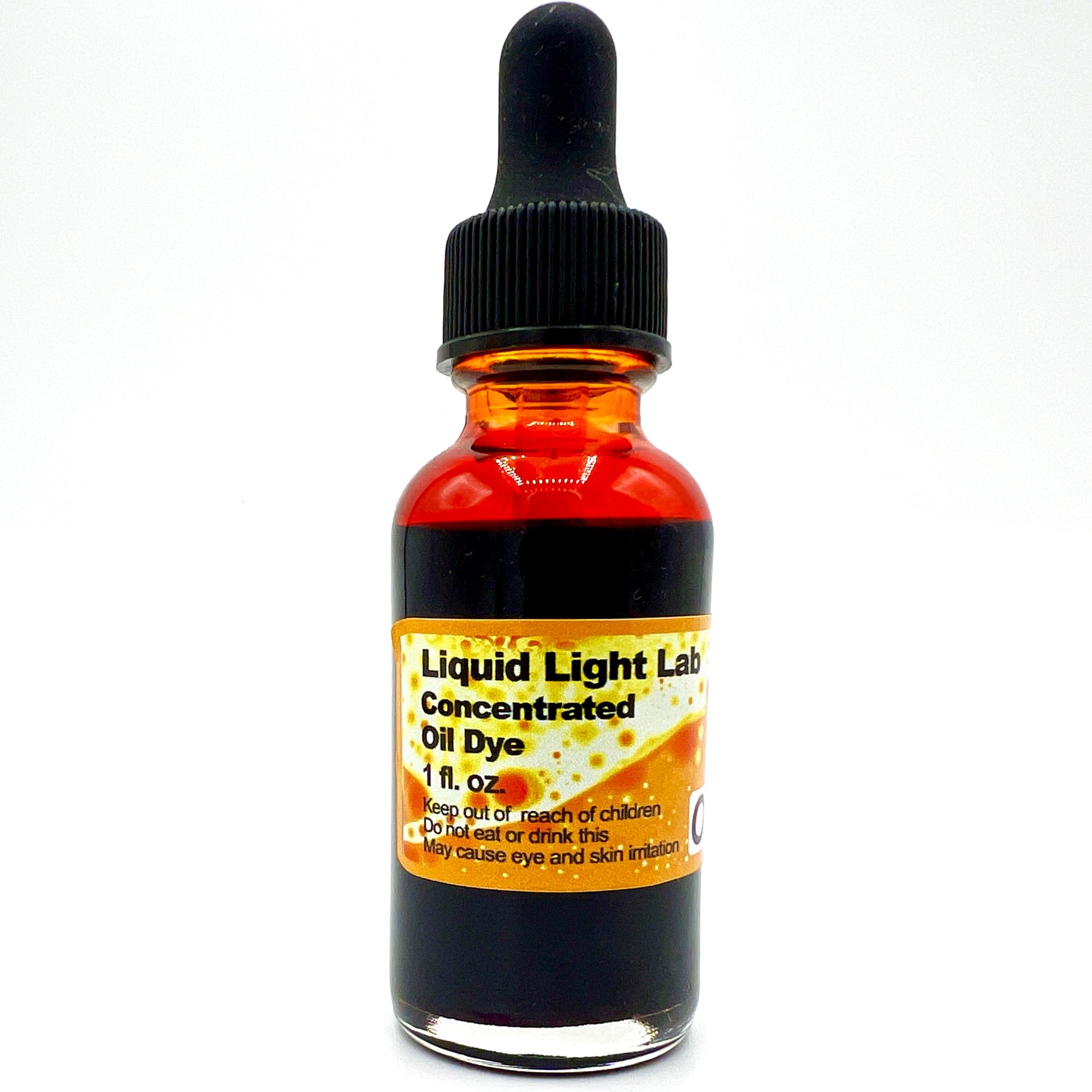 Liquid Light Lab Sunshine Orange - Concentrated Oil Dye for Liquid Light Shows - 1 oz Liquid Light Lab Sunshine Orange - Concentrated Oil Dye for Liquid Light Shows - 1 oz