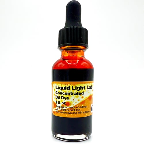 Image of Sunshine Orange - Concentrated Oil Dye for Liquid Light Shows - 1 oz