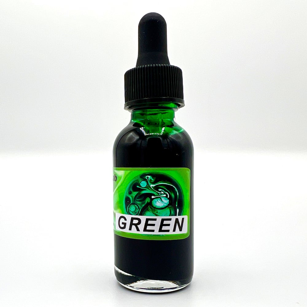 Image of Limpid Green - Concentrated Oil Dye for Liquid Light Shows - 1 oz