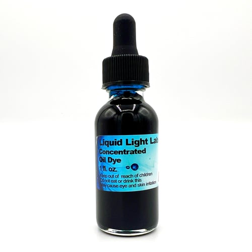Image of Icy Blue - Concentrated Oil Dye for Liquid Light Shows - 1 oz