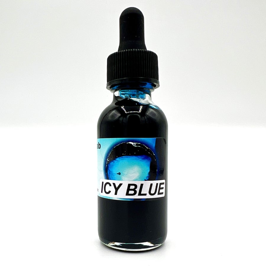 Image of Icy Blue - Concentrated Oil Dye for Liquid Light Shows - 1 oz 
