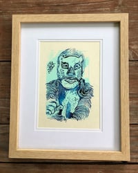 Image 2 of Blue Panther Portrait #1