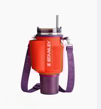 Image 1 of Stanley™️ ALL DAY 40 OZ QUENCHER CARRY-ALL | “Tigerlily Plum”