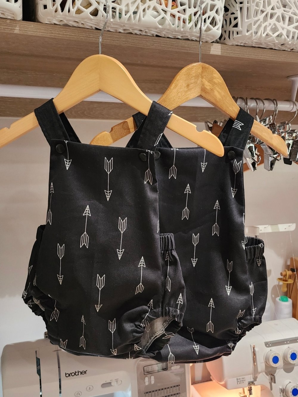 Image of Cross back romper
