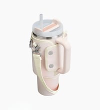 Image 2 of THE ALL DAY 40 OZ QUENCHER CARRY-ALL | “Rose Quartz”