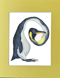 Image 3 of Twisted Penguin Giclée Art Print 8"x10", 5"x7"