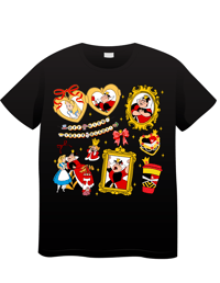Image 2 of QUEEN OF HEARTS TEE