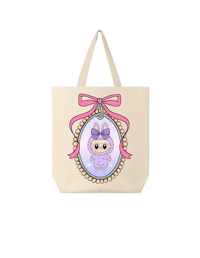 PURPLE LABUBU TOTE 