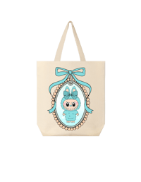 TEAL LABUBU TOTE 