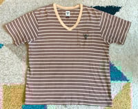 Image 1 of South 2 West 8 engineered garments striped tee, made in Canada, size M 