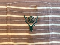 Image 4 of South 2 West 8 engineered garments striped tee, made in Canada, size M 