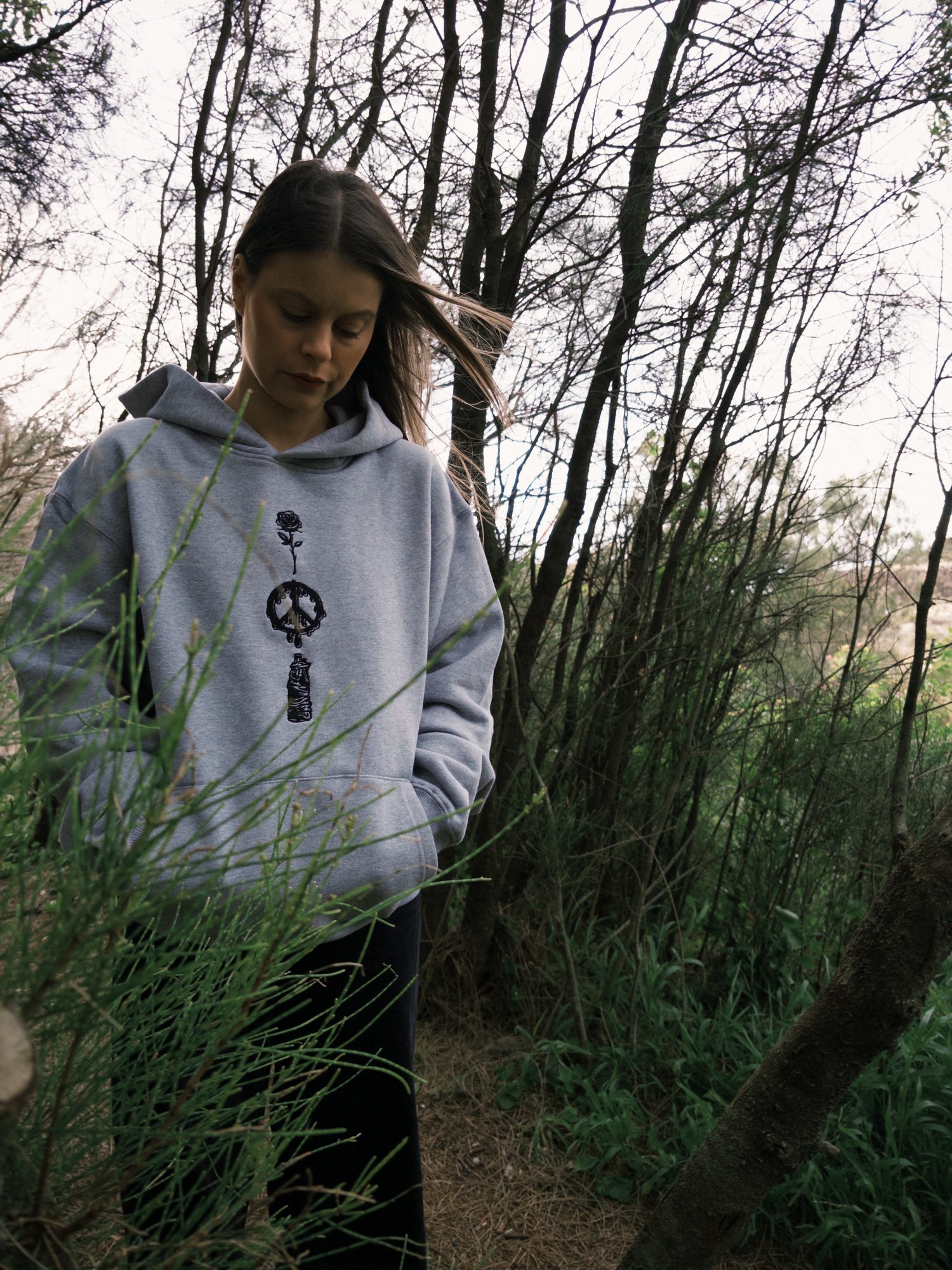 Image of Stacker Trainer Hoodie - Grey