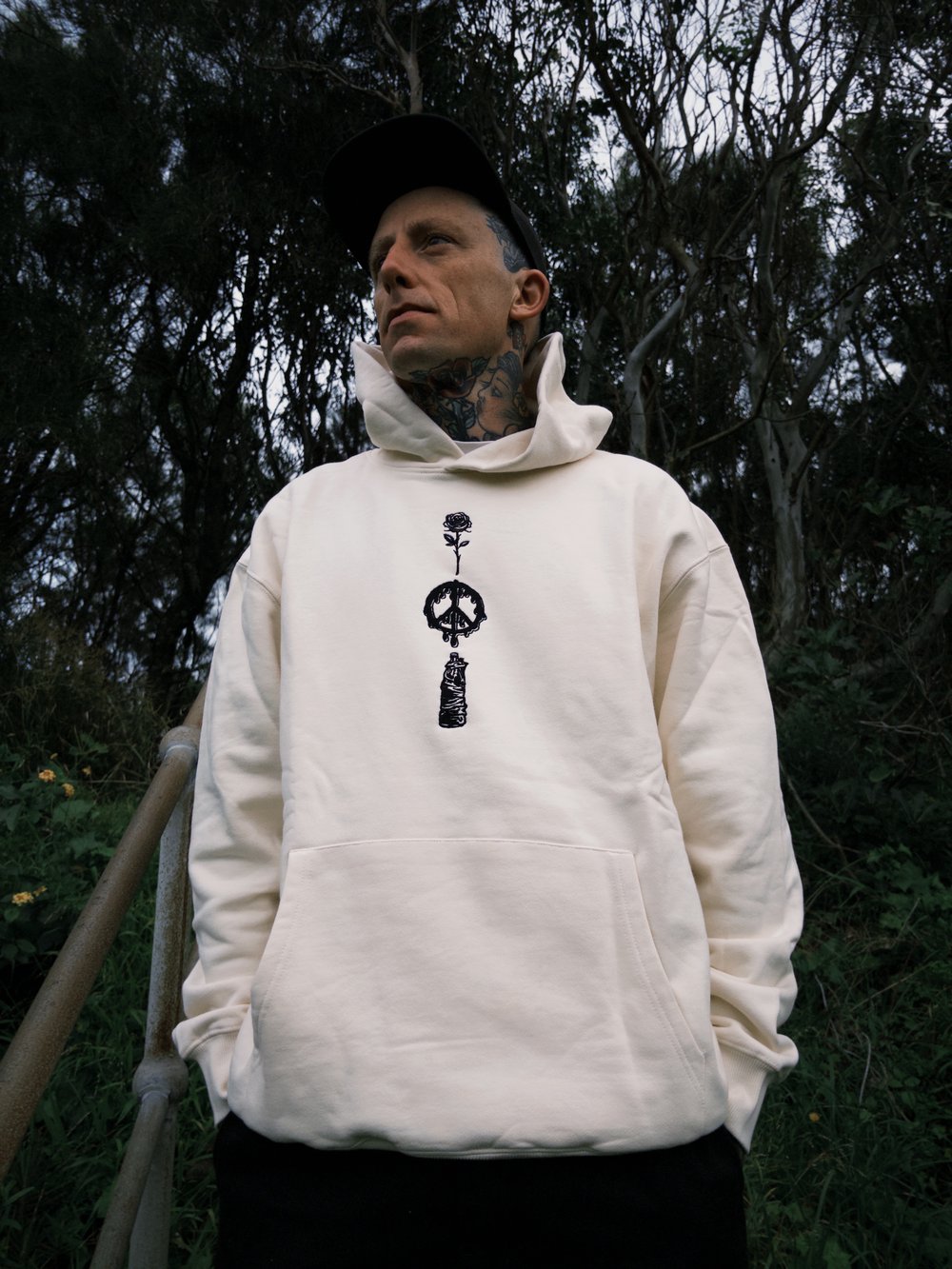 Image of Stacker Trainer Hoodies - Cream