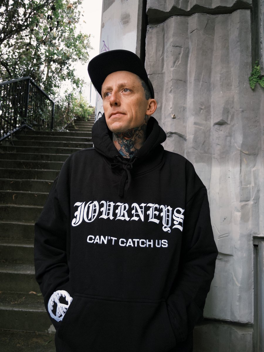 Image of Can't Catch Us - Black Hoodie