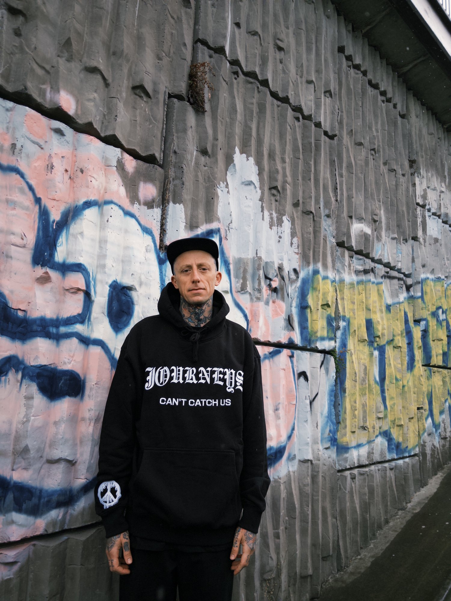 Image of Can't Catch Us - Black Hoodie