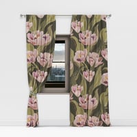Image 3 of Oversized Floral Curtains in 5 options