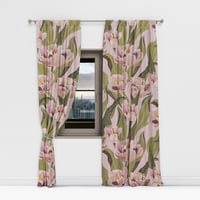 Image 2 of Oversized Floral Curtains in 5 options