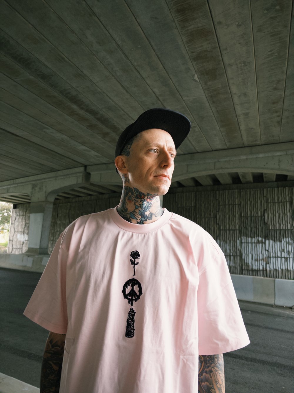 Image of Stacker - Pink Tee