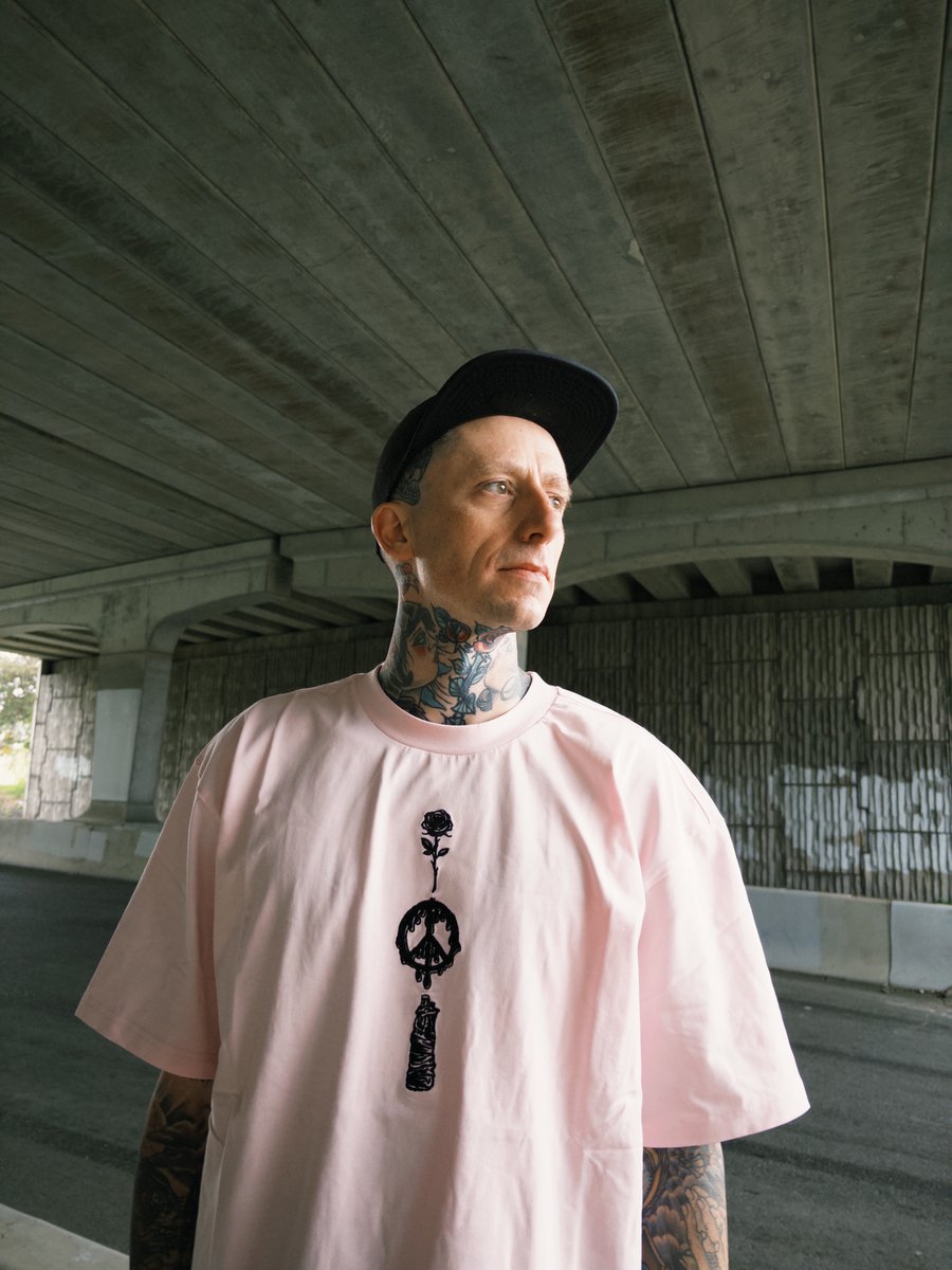 Image of Stacker - Pink Tee