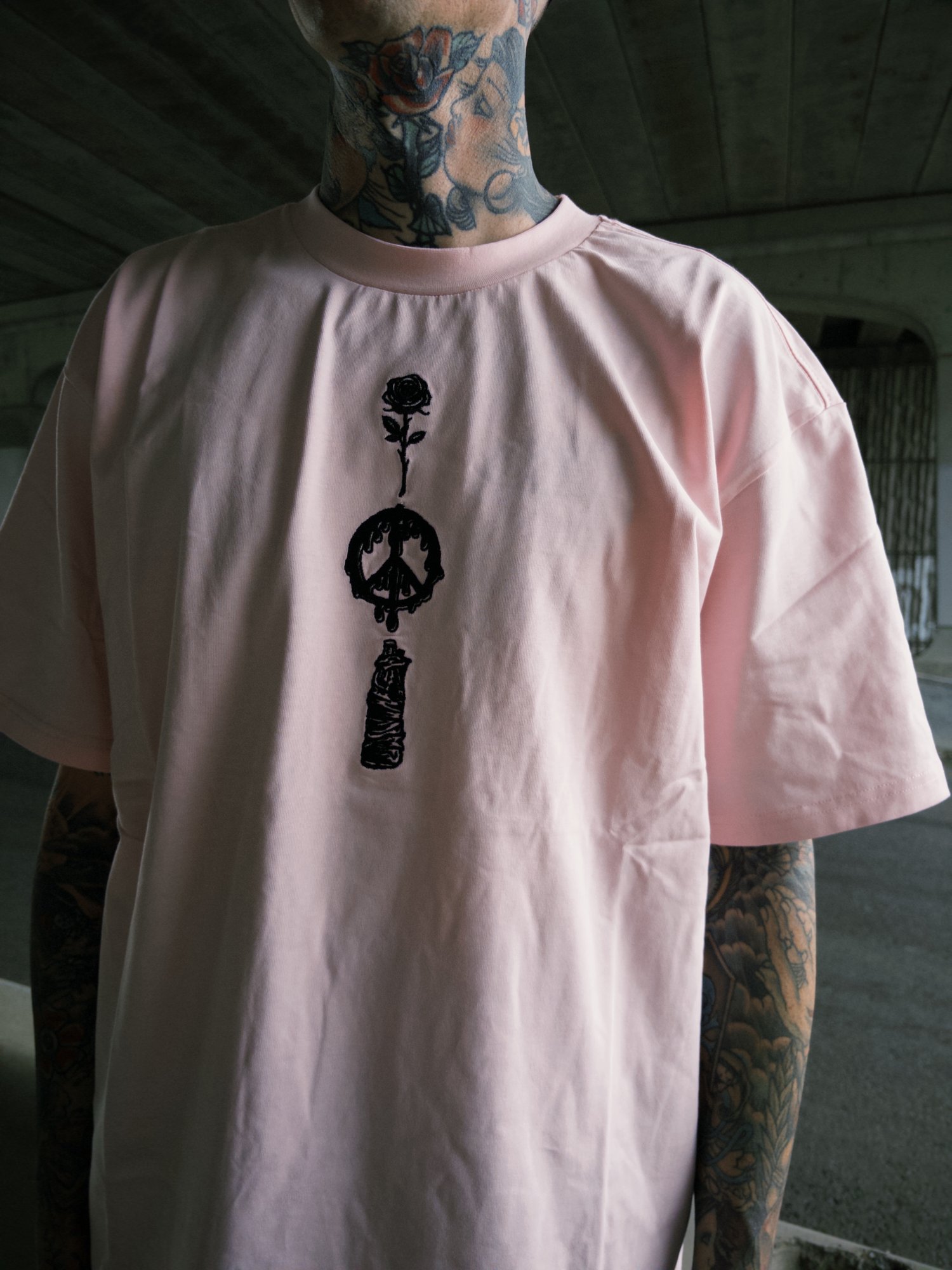 Image of Stacker - Pink Tee