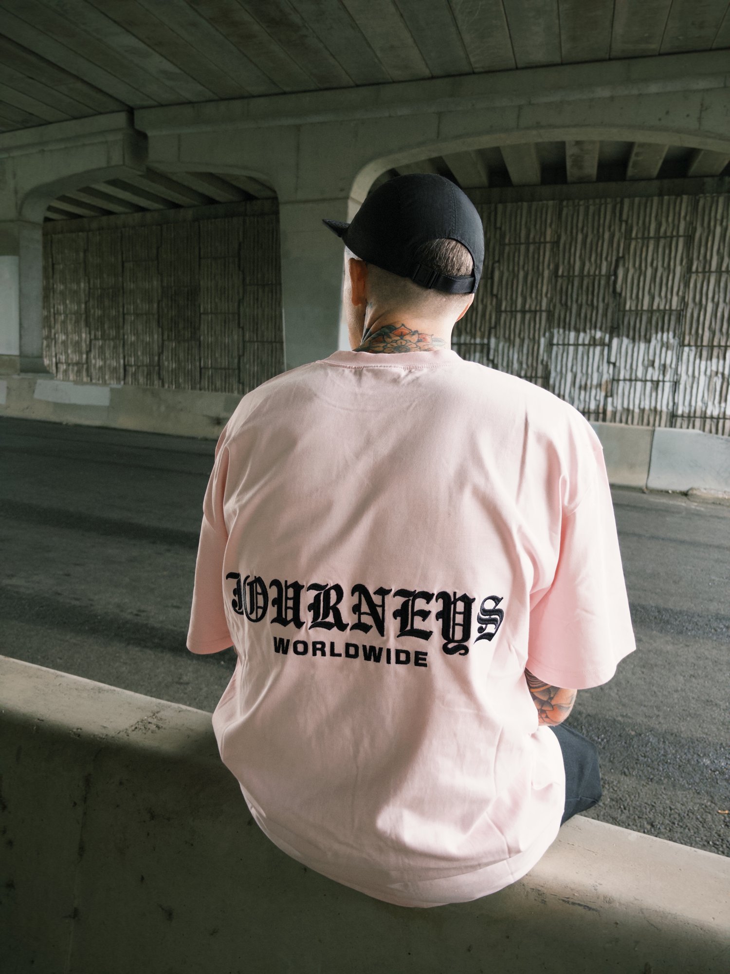 Image of Stacker - Pink Tee