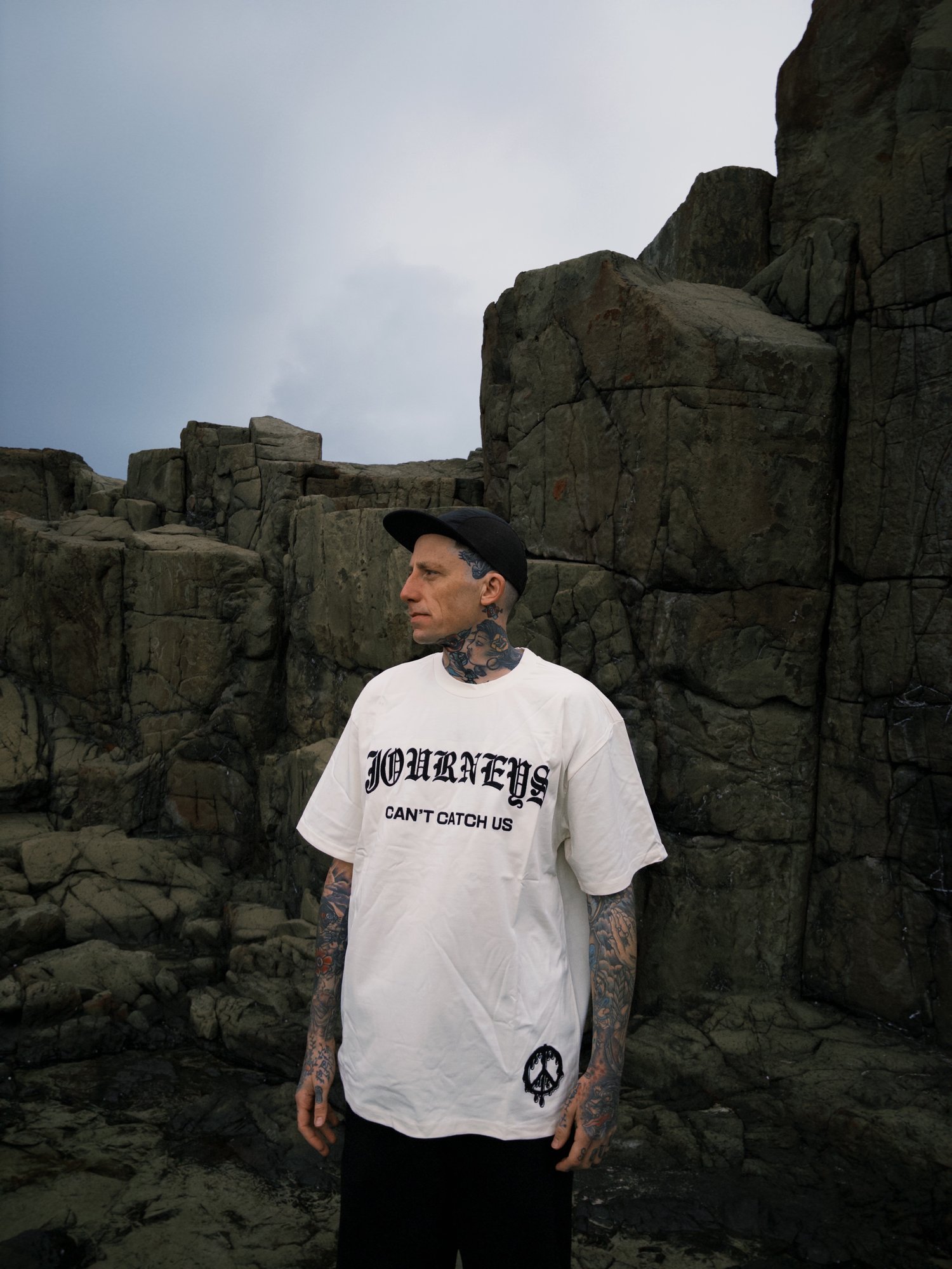 Image of Can't Catch Us - Cream Tee