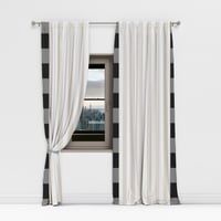 Image 5 of Modern Striped Curtains in 5 options 