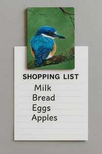 Image 1 of "Kenny the Kingfisher" Fridge Magnet