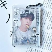 Image 1 of Photocard Holder - Retro Music Magazine