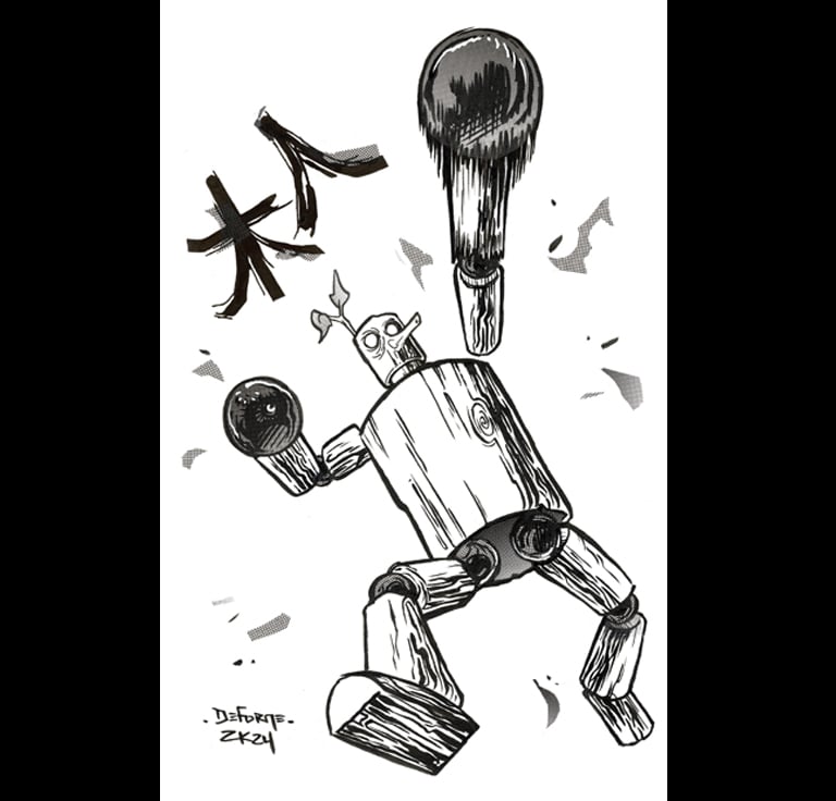 Tekken Inktober Art Book