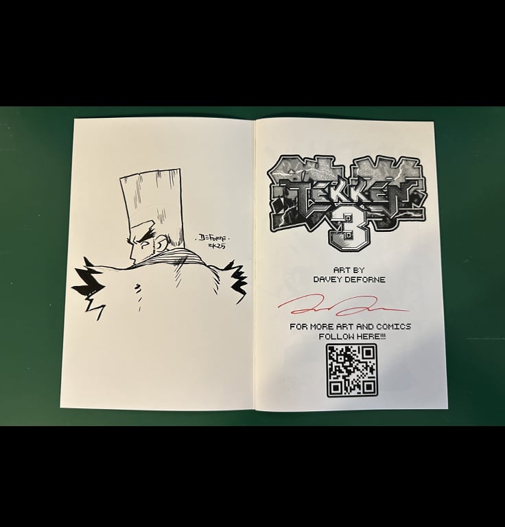 Tekken Inktober Art Book