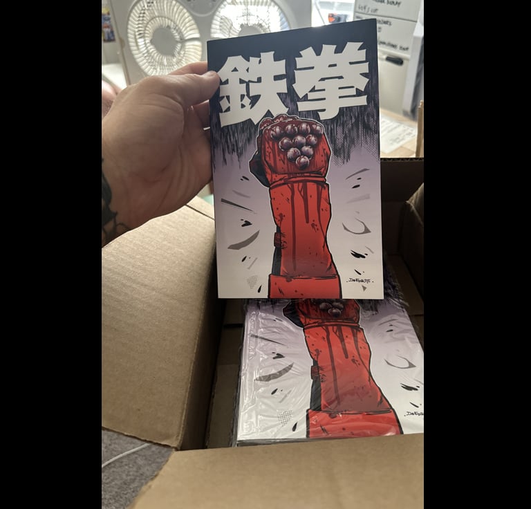 Tekken Inktober Art Book