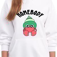 Image 2 of Homebody Hermit Crab shirt