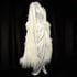 Sample Sale! White Ostrich Selene Dressing Gown, size S  Image 3