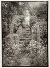 Garden archway, Langcliffe Hall.