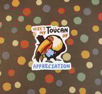 Image 2 of Punny birbs | Bird Memes Sticker