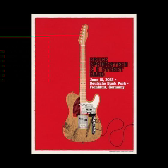 Image of Pre Order - Springsteen 2025 June 18 Frankfurt, Germany