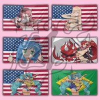 Image 1 of v3 Murica Waifu Flags 🦅🇺🇸 